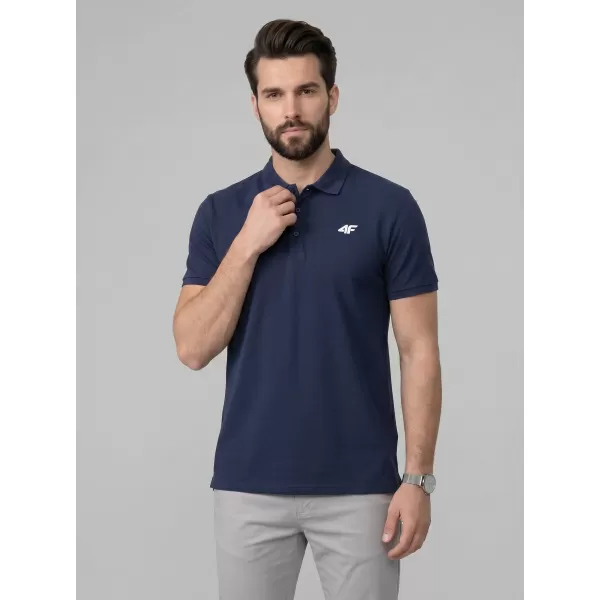  Tricou pentru bărbați cu guler 4F WMM00TPTSM0771 OBICEIURI 