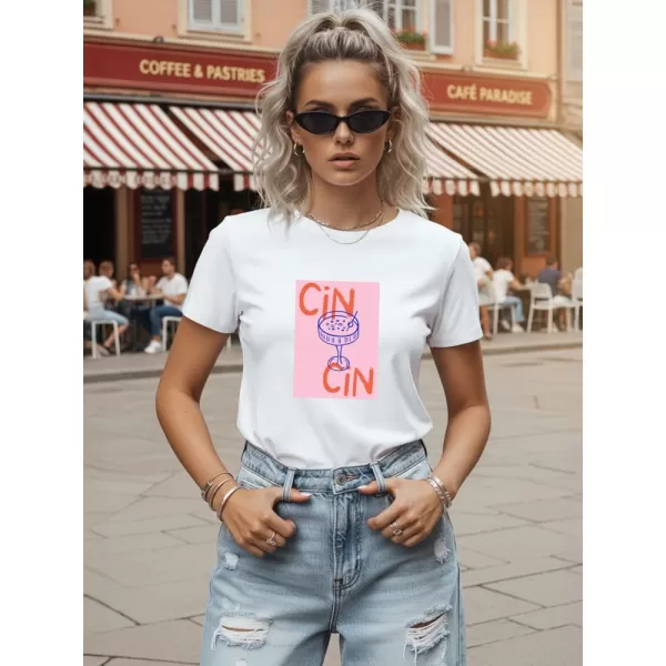  Tricou pentru femei DSTREET NX8034RY-WH ALB 