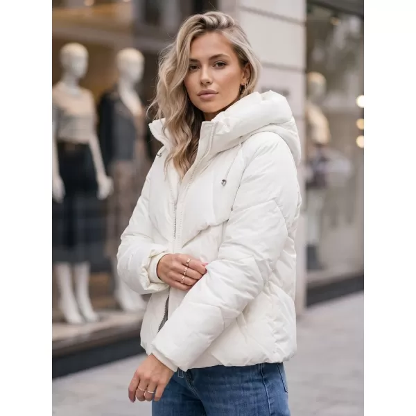  Geaca de dama DSTREET TY6081 ALB 
