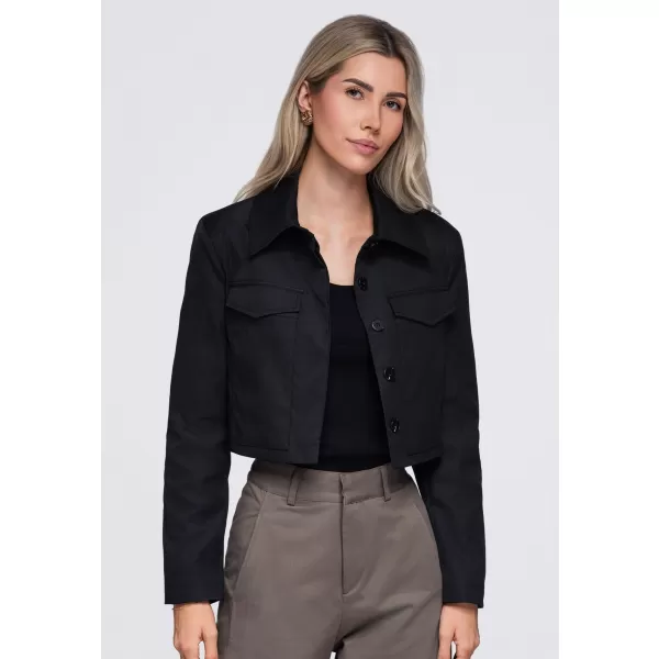  Geaca de dama OMBRE OW-BL-E0007 NEGRU 