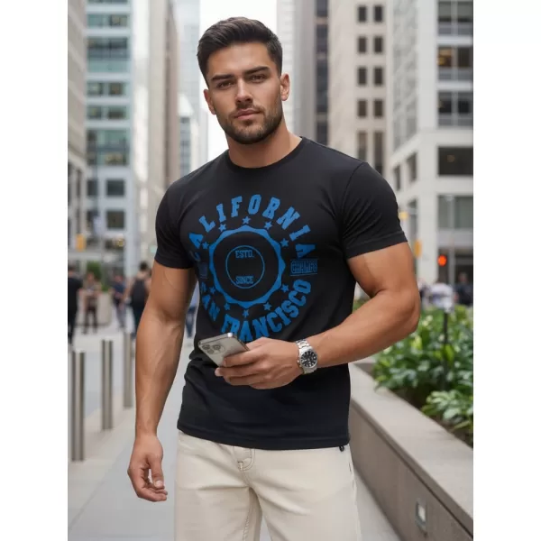  Tricou pentru bărbați DSTREET RX5085 NEGRU 