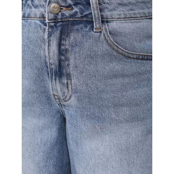  Pantaloni scurți de damă DSTREET SY0499 ALBASTRU 