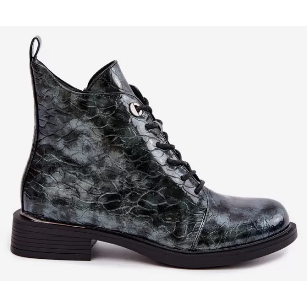  Botine de dama S.BARSKI HY62-8140 VERDE 