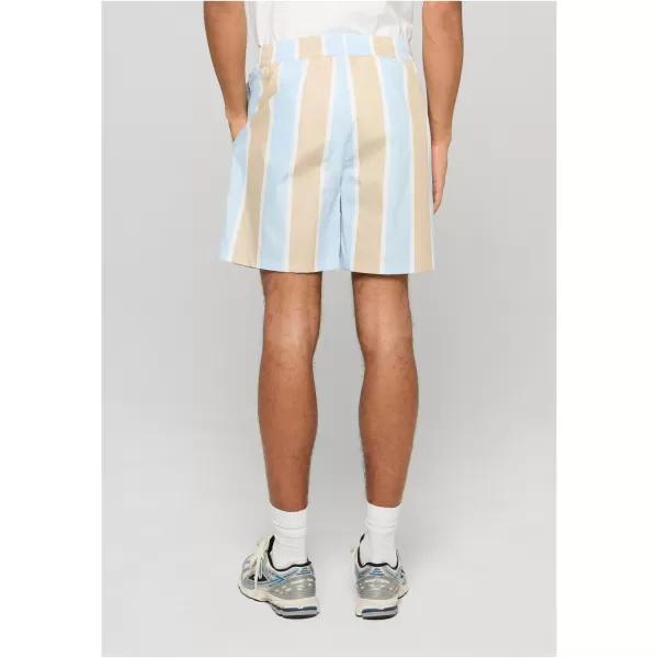  Pantaloni scurți pentru bărbați URBAN CLASSICS TB8430-22411 NISIP UMED/GEL ALBASTRU 