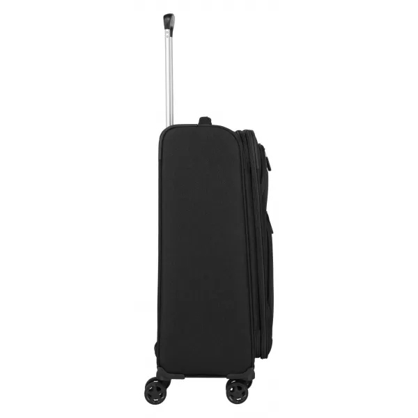  Valiză TRAVELITE Kick Off 4w M exp NEGRU 
