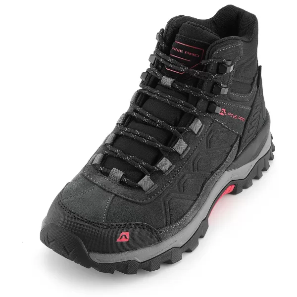  Pantofi de exterior ALPINE PRO UBEME GRI ÎNCHIS ADEVĂRAT 