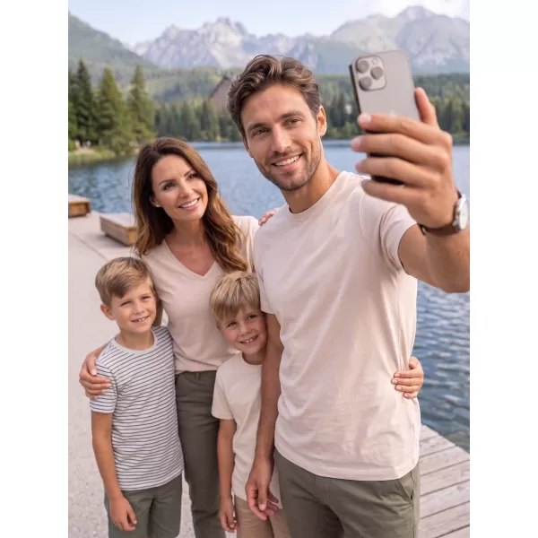  Tricou pentru bărbați ALTISPORT NP/ALMST20001 NATURAL 