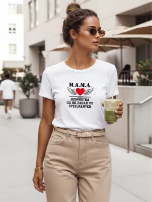 Tricou de damă DSTREET NX5026RY-WH ALB
