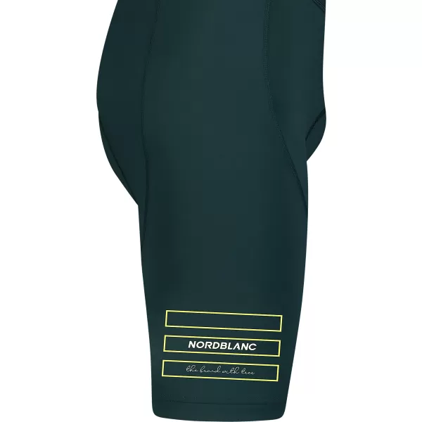  Pantaloni scurți de ciclism pentru bărbați NORDBLANC LEADING NBSPM8082 VERDE 