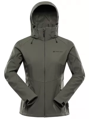 Jachetă softshell pentru femei ALPINE PRO HOORA 2 BUSUIOC FIERT