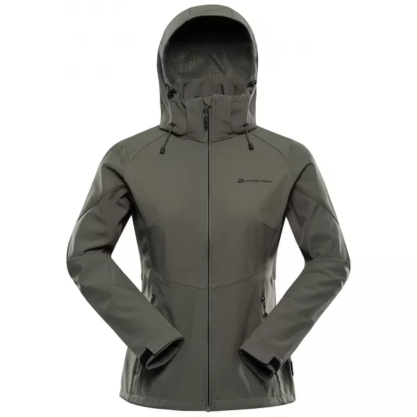  Jachetă softshell pentru femei ALPINE PRO HOORA 2 BUSUIOC FIERT 
