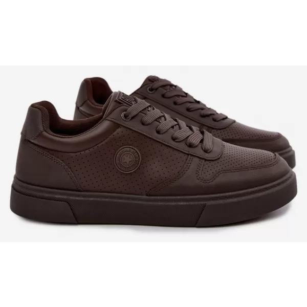  Adidași pentru bărbați BIG STAR SHOES UU174326 UMBRE MARO/BEJ 