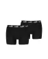 Boxeri pentru bărbați PUMA ELEMENTS MEN BASIC BOXERS 2P 93875309 NEGRU