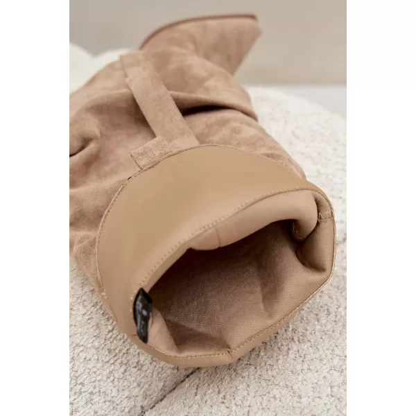  Cizme de dama BOTO 7699A KAKI 