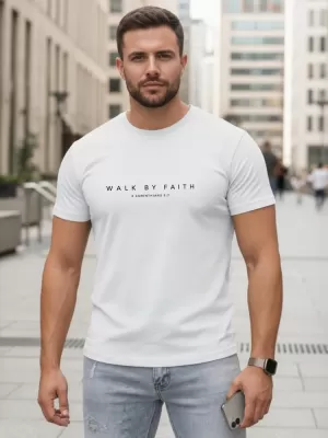 Tricou pentru bărbați DSTREET NX5123R-WH ALB
