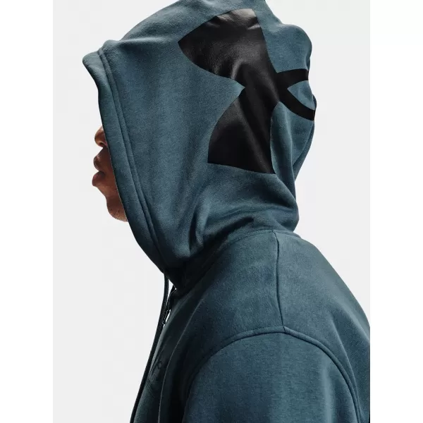  Hanorac pentru bărbați UNDER ARMOUR RIVAL FLEECE AMP FZ HD 1357113-467 ALBASTRU 
