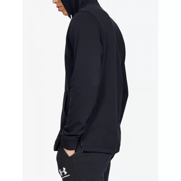  Hanorac pentru bărbați UNDER ARMOUR SPORTSTYLE TERRY LOGO HOODIE 1348520-001 NEGRU 
