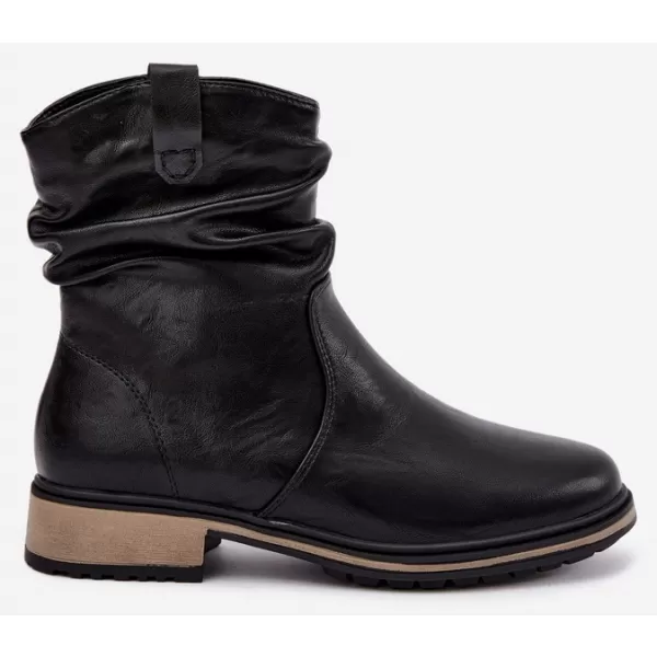  Cizme de dama BOTO ASA295-1 NEGRU 