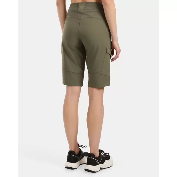  Pantaloni scurți de damă KILPI SYLANE-W 1L0409KI VERDE 
