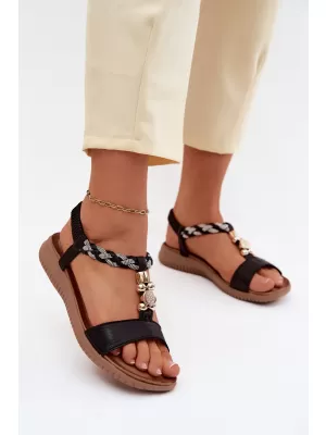 Sandale de dama S.BARSKI KV61-6051 NEGRU