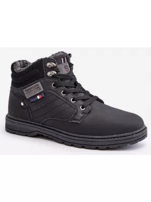 Pantofi pentru bărbați BOTO 23MN03-6610 NEGRU