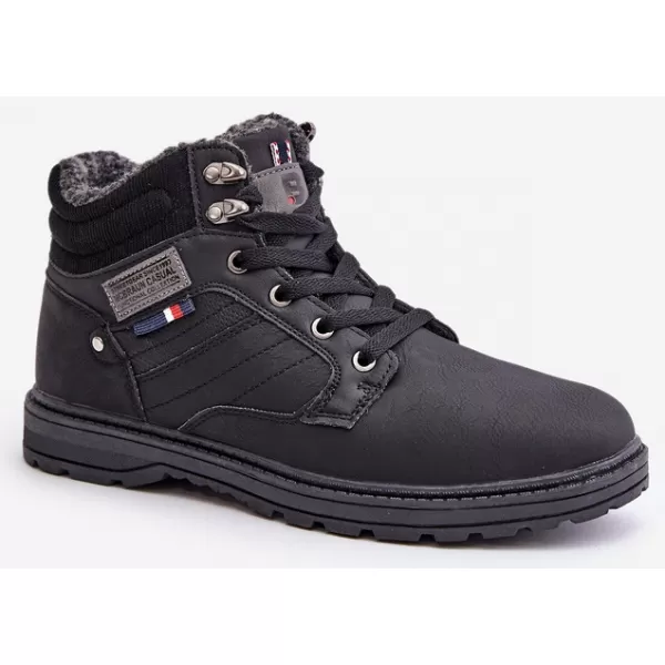  Pantofi pentru bărbați BOTO 23MN03-6610 NEGRU 