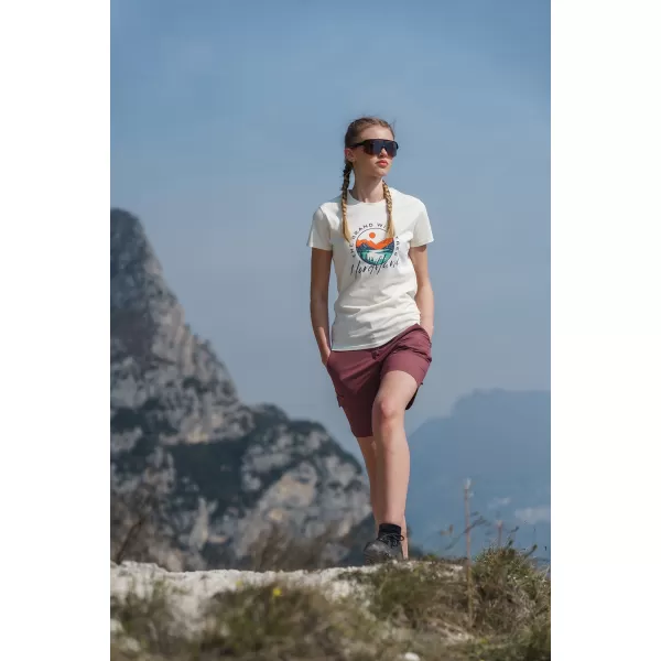  Tricou de damă NORDBLANC STARLIGHT NBSLT8176 ALB 