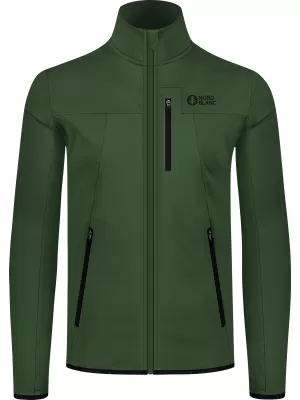 Hanorac powerfleece pentru bărbați NORDBLANC MORASS NBSFM8335 VERDE