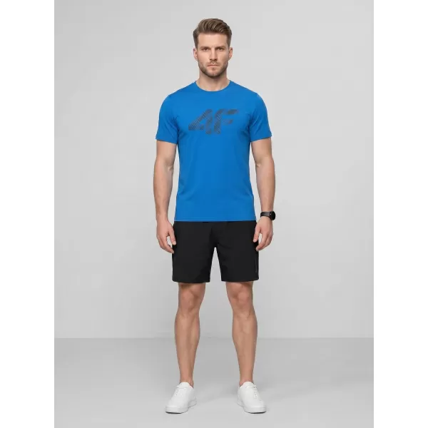  Tricou pentru bărbați 4F WMM00TTSHM3342 ALBASTRU 