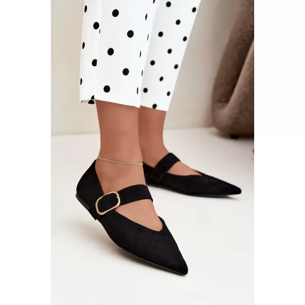  Balerini de dama BOTO CH943 NEGRU 