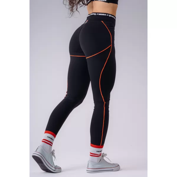  Jambiere de damă NEBBIA OLYMPIA HIGH-WAIST 935 NEGRU 