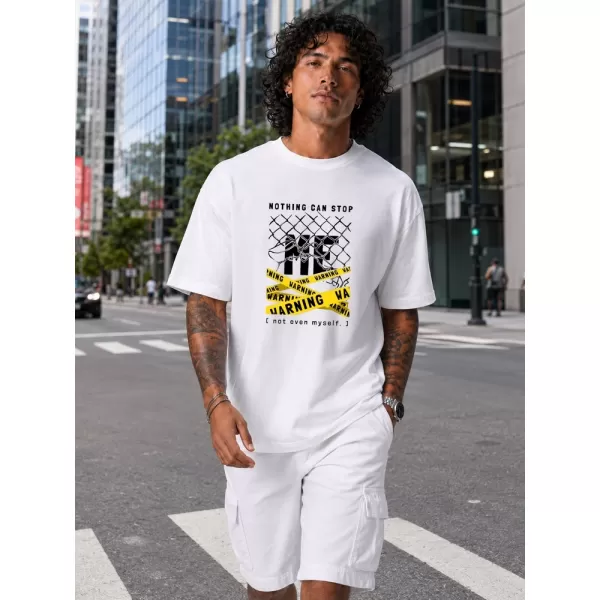  Tricou pentru bărbați DSTREET NX1033R-WH-O ALB 
