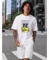 Tricou pentru bărbați DSTREET NX1033R-WH-O ALB