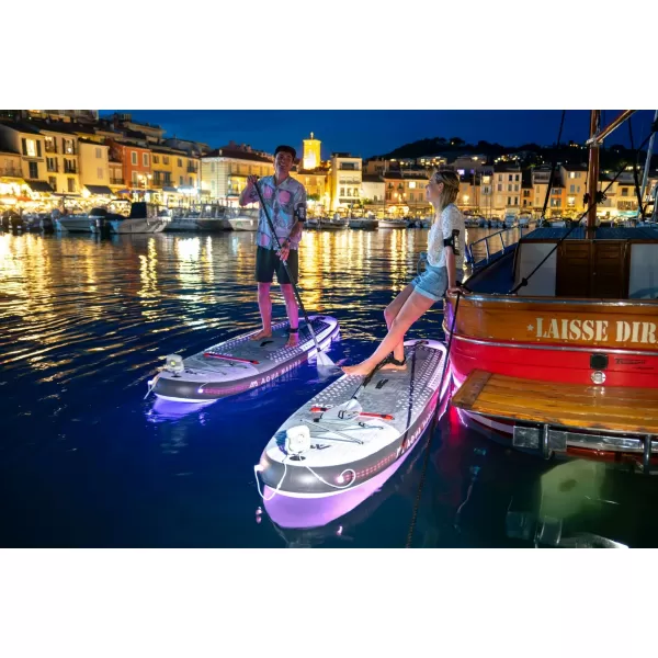  Placă cu vâsle AQUA MARINA Glow NEDETERMINAT 