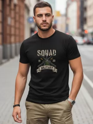 Tricou pentru bărbați DSTREET NX0154R-BK NEGRU