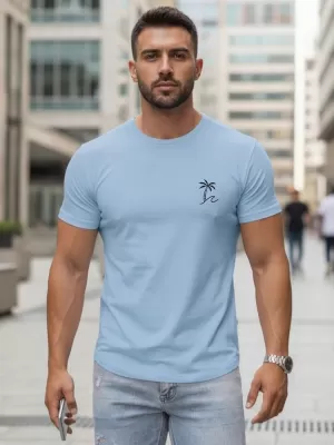 Tricou pentru bărbați DSTREET NX5105R-SK ALBASTRU DESCHIS