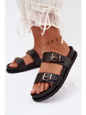 Papuci de damă BOTO LS-873-01 NEGRU
