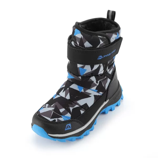  Oameni de zăpadă de iarnă pentru copii ALPINE PRO BERNO ALBASTRU STRĂLUCITOR 