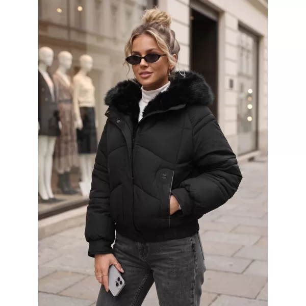  Geaca de dama DSTREET TY6007 NEGRU 