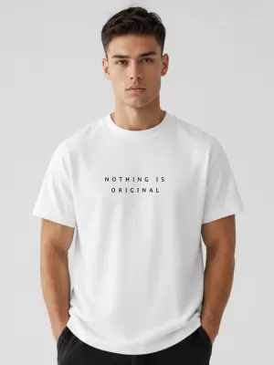 Tricou pentru bărbați DSTREET NX4005R-WH-O ALB