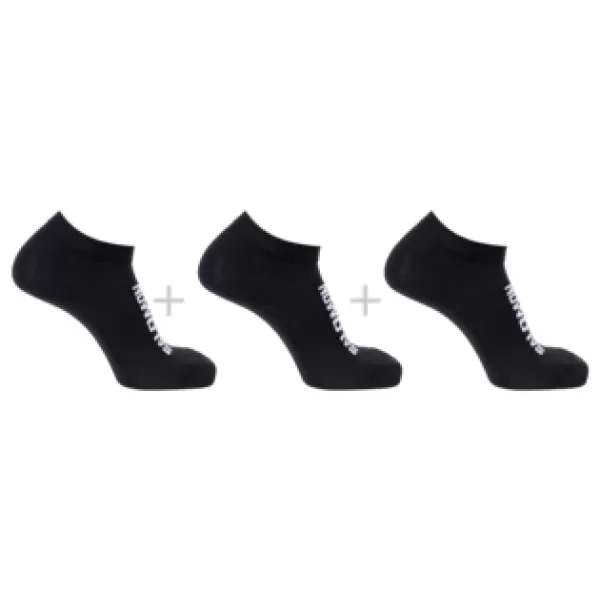  Șosete SALOMON EVERYDAY LITE LOW 3-PACK LC2912000 NEGRU 