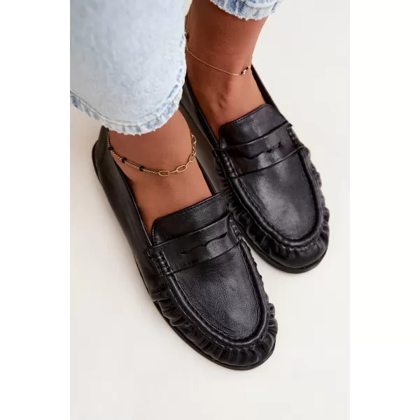  Mocasini de dama BOTO 9882 NEGRU 