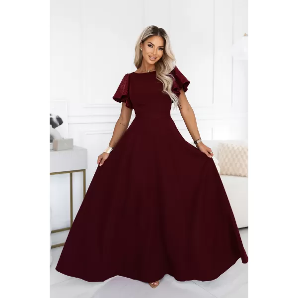  Rochie NUMOCO 694-3 CLARET 