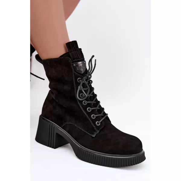  Pantofi de dama VINCEZA 67009 NEGRU 