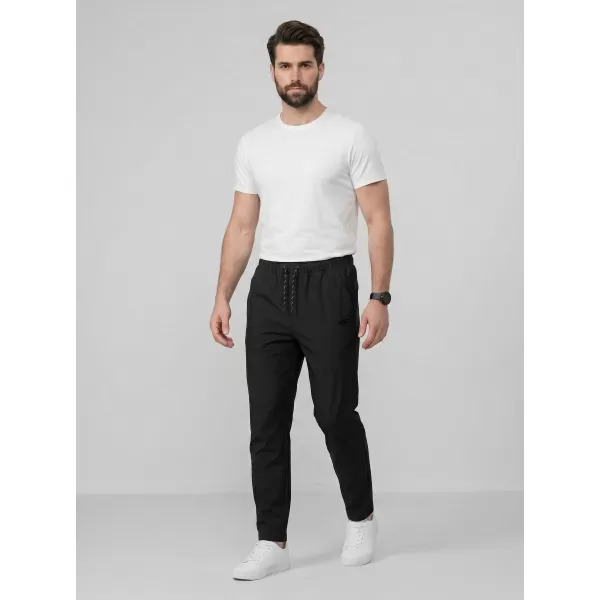  Pantaloni pentru bărbați 4F WMM00TTROM1675 NEGRU ADÂNC 