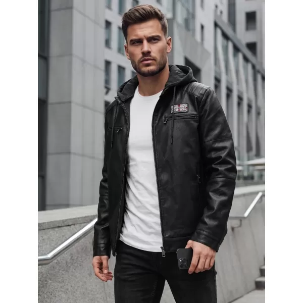  Jachetă pentru bărbați DSTREET TX5147 NEGRU 