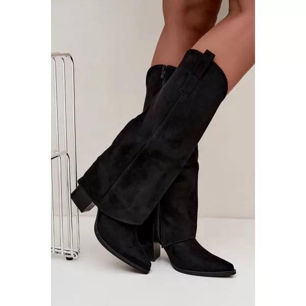  Cizme de dama BOTO QT141 NEGRU 