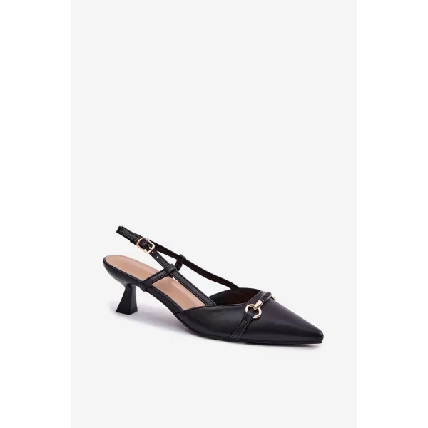  Sandale de dama BOTO H8-563/H8-520A NEGRU 