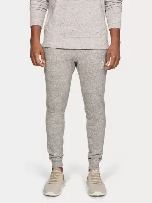 Pantaloni de trening pentru bărbați UNDER ARMOUR SPORTSTYLE TERRY JOGGER 1329289-112 ALB