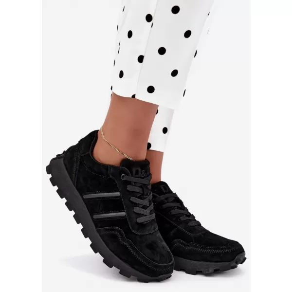  Adidași de damă D&A LR62-7101 NEGRU 